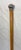 Antique 19th Century Monogrammed Sterling Silver Malacca Wood Walking Stick Cane For Sale - Image 4 of 11