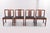 Brown Dinner Chairs by Illum Wrapsø, Denmark, 1960s, Set of 4 For Sale - Image 8 of 14