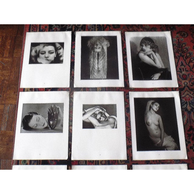 Vintage Man Ray Surrealist Nude Female Photographic Prints - Set of 9 For Sale - Image 9 of 12