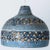 Blue Bowl Blue Ceramic Pendant Light, Denmark, 1970 For Sale - Image 8 of 12