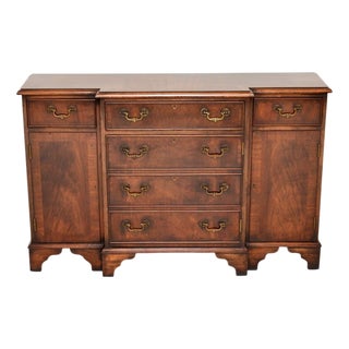 Small Georgian Style Breakfront Sideboard, 1950 For Sale