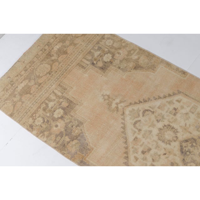 1960s Mid 20th Century Ethnic Turkish Hallway Runner Rug For Sale - Image 5 of 10