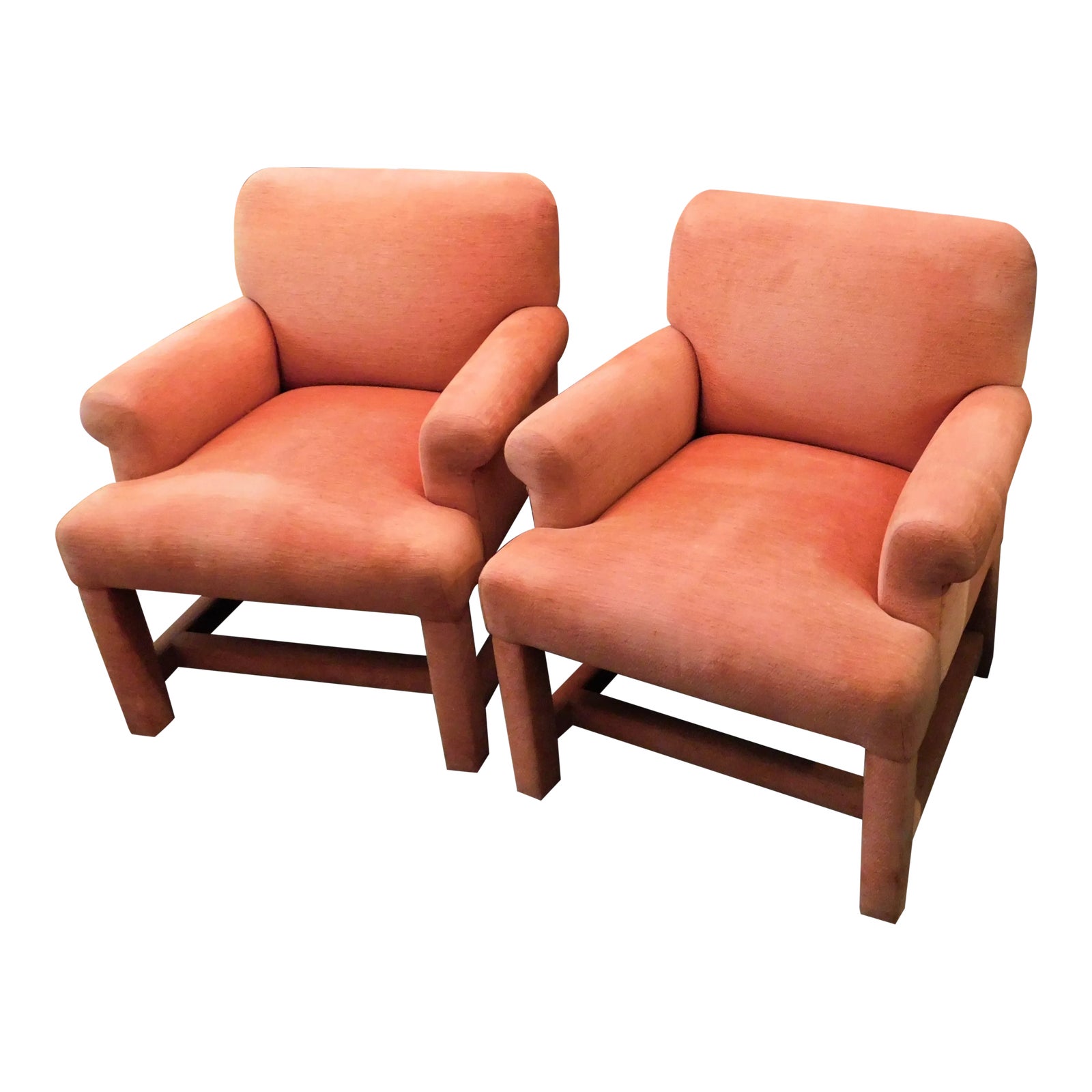 Vintage A. Rudin Designs for Hughes Design Assoc. Chairs - a Pair ...
