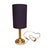Mid-Century Modern Brass Night Lamp, Table Lamp With Lampshade, Germany, 1970s. For Sale - Image 3 of 12