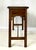 Late 20th Century Traditional Walnut & Burl Wood Serpentine Console Table For Sale - Image 6 of 15