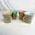 Textile Mid-Century Boho Chic Raffia Ware Coffee Cups, Original Colors - Set of 4. For Sale - Image 7 of 8