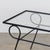 1940s French Iron and Glass Side Table For Sale - Image 12 of 13