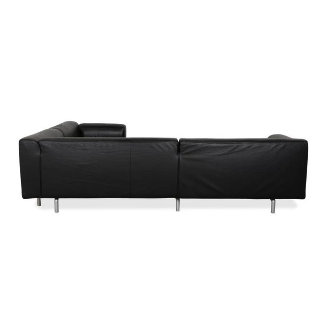 Met 250 Sofa in Leather by Piero Lissoni for Cassina For Sale - Image 13 of 16