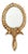 Early 20th Century French Seaside Souvenir Shell Hand Mirror For Sale