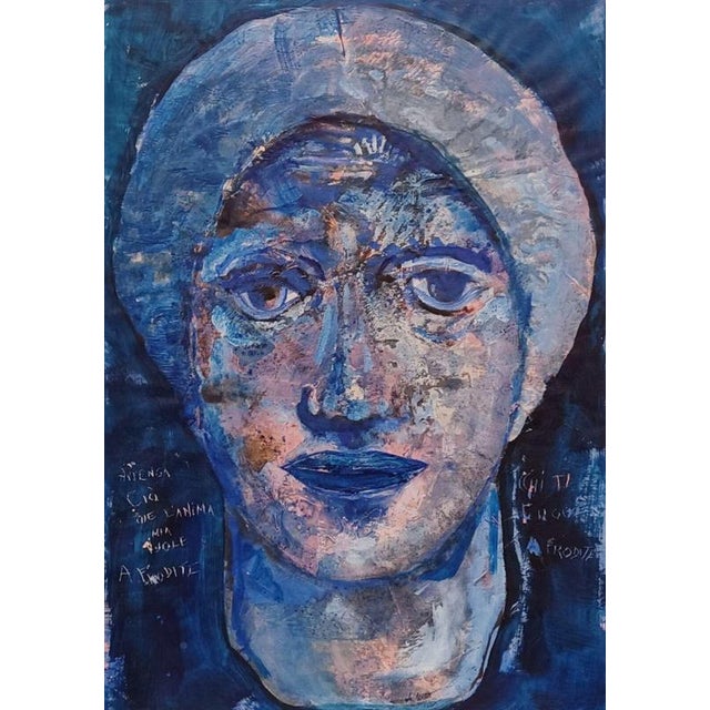 Alessandro La Motta, Portrait Composition, 2020, Mixed Media For Sale - Image 3 of 3