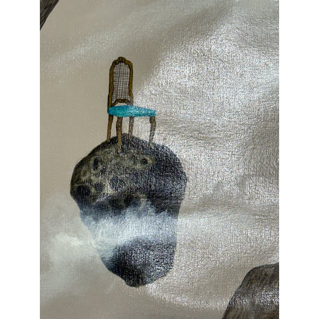 Eduardo Talledos Corazon De Tiburon Surrealist Painting, Signed For Sale In San Francisco - Image 6 of 12