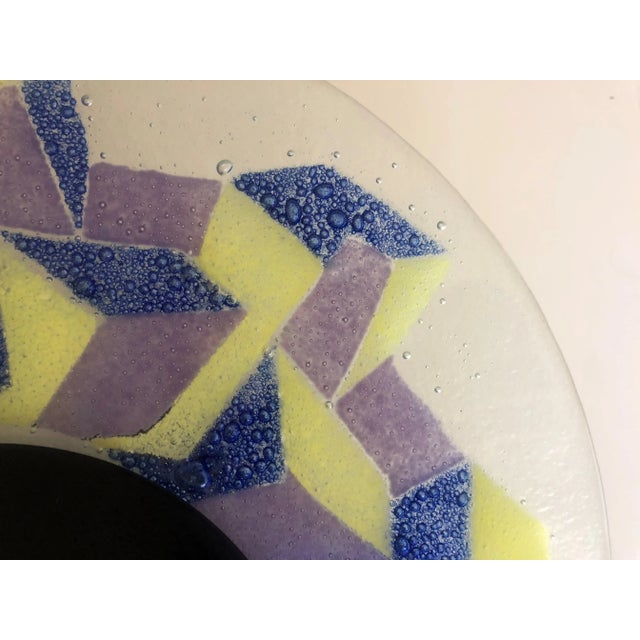 Black Italian Murano Wall Lights, 1980s, Set of 2 For Sale - Image 8 of 13