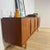 Wood Mid-Century Modern Teak Sideboard with Sliding Doors, 1960s For Sale - Image 7 of 12