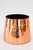 Small art deco hammered copper plant pot vienna around 1920s Polished and stove enameled