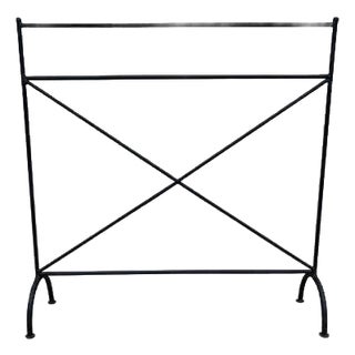 Mid-Century Modern Iron Quilt Stand Inspired by Tony Paul, 1960 For Sale