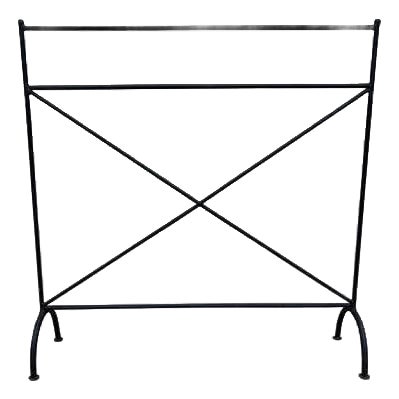 Mid-Century Modern Iron Quilt Stand Inspired by Tony Paul, 1960 For Sale