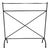 Mid-Century Modern Iron Quilt Stand Inspired by Tony Paul, 1960 For Sale