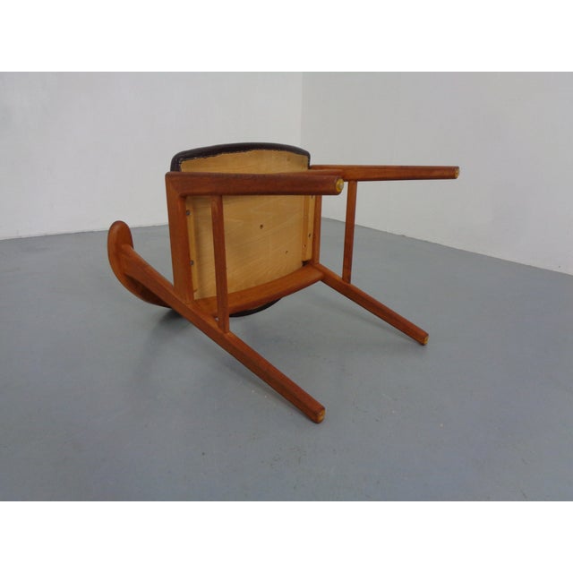 Teak Chair by Erik Kirkegaard for Høng Stolefabrik, Denmark, 1960s For Sale - Image 12 of 18