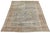 Transitional Antique Mashad Wool Rug With Allover Palmette Motifs & Muted Blue Patina For Sale - Image 3 of 12