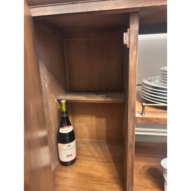Wood Mid-Century Buffet Cabinet For Sale - Image 7 of 10