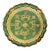 Late 20th Century Round Italian Florentine Gilt Tray For Sale