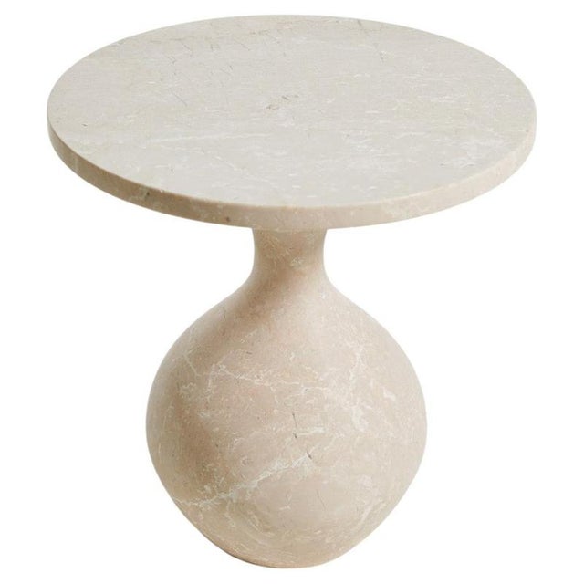 Project Materia 2025 Orbis Table in Botticino Marble by Project Materia For Sale - Image 12 of 12