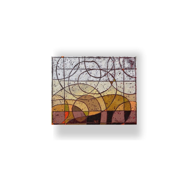 Contemporary "Ruminating" Abstract Oil Painting For Sale - Image 3 of 4