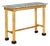Neoclassical Simulated Bamboo Giltwood Console Pier Table, 20th Century For Sale