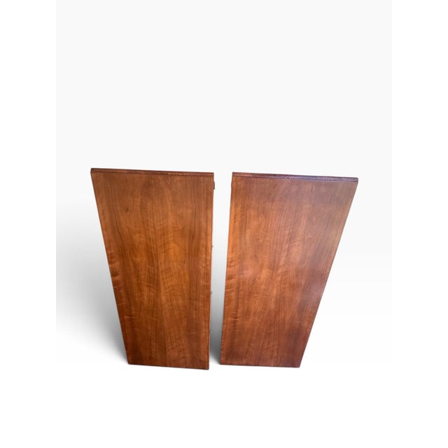 Vintage Mid-Century Modern Refinished Oval Extension Dining Table With Two Leaves For Sale - Image 10 of 10