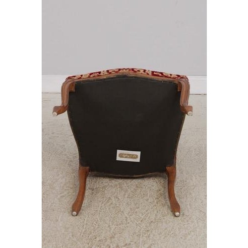 Set of 10 Auffray & Co French Style Cane Back Dining Chairs For Sale - Image 14 of 15