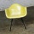 Vintage Mid Century Modern Eames Herman Miller Lax Fiberglass Arm Shell Chair X Base Zenith Rope Edge Yellow For Sale - Image 6 of 13