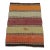 1970s Farmhouse Orange Striped Kilim For Sale