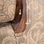 Late 20th Century George II Style Walnut Wing Armchair by Mike Bell For Sale - Image 10 of 18