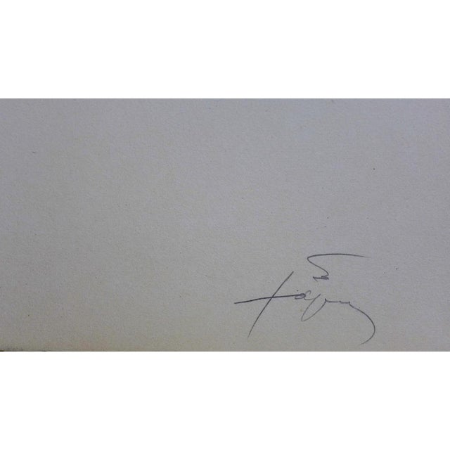 Antoni Tapies, Llambrec 1, 1975, Lithograph For Sale - Image 3 of 6