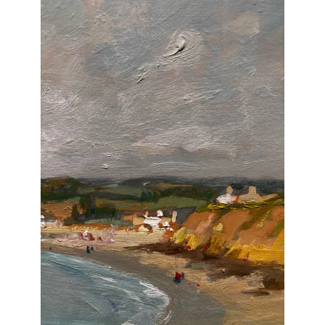 Henri Maurice Cahours, Bay of Northern France, Oil Painting, 1910 For Sale - Image 5 of 6