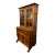 Empire Late 1800's Walnut Butler's Secretary Desk For Sale