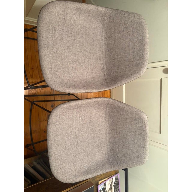 2020s Home Square Sunpan McCoy 26.5in Upholstered Counter Stools Set of 2 For Sale - Image 5 of 7
