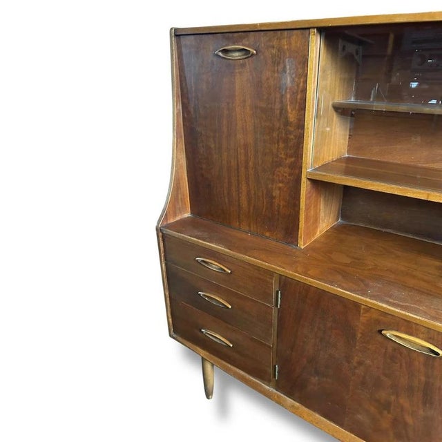 Mid-Century Modern Sideboard in Teak For Sale - Image 5 of 6