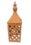 Moroccan Vintage Moroccan Terracotta Pagoda Lantern With Pierced Lattice Detail For Sale - Image 3 of 12