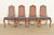 Baker Furniture Style French Provincial Louis XV Carved Walnut and Cane Back Dining Chairs, Set of Four For Sale - Image 13 of 13