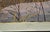 Impressionist Gordon Mortensen "Winter Sunset" Hand Signed Woodcut Art Print Make an Offer For Sale - Image 3 of 7