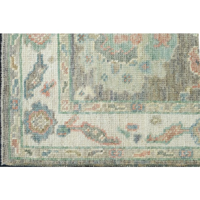 Early 21st Century Turkish Oushak Runner Rug 2'9" x 8'4" #17550 For Sale - Image 5 of 8