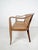 Mid-Century Modern C. 1950s Sinuous Bentwood Hand-Caned Settee in the Manner of Dunbar For Sale - Image 3 of 8