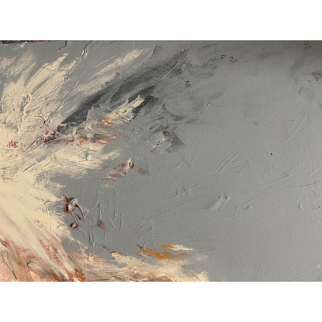 Where the Light Breaks - Original Acrylic Painting on Canvas by Artist Heather Dawn Batchelor For Sale - Image 11 of 12