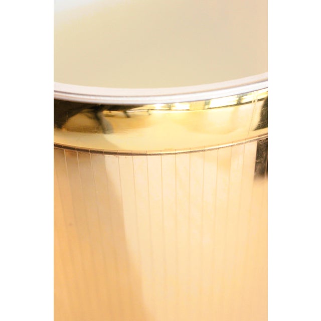 Mid-Century Modern Mid 20th Century Mid-Century Modern Faceted Gold Mirrored Georges Briard Ice Bucket For Sale - Image 3 of 8
