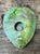 Vintage Green Ceramic Turtle Flower Frog For Sale - Image 10 of 15