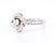 Contemporary Boucheron - Pivoine Collection - White Gold 18 Carats and Diamonds Ring, Size 6 For Sale - Image 3 of 8