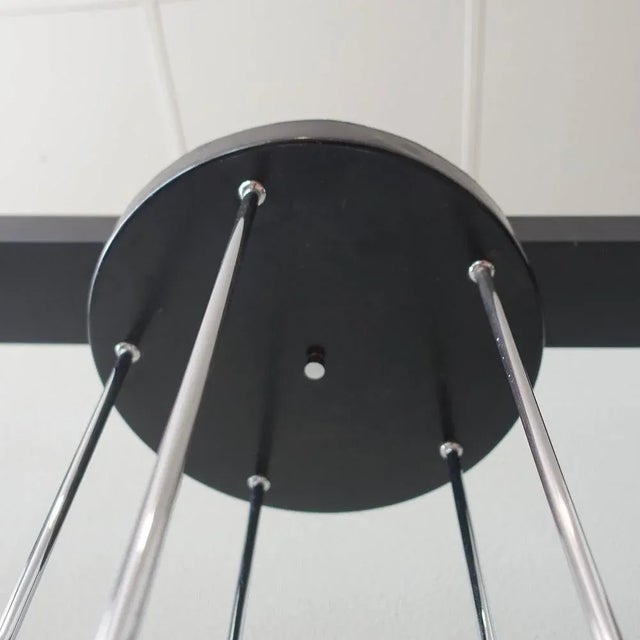 Vintage 5-Shade Sputnik Cascade Lamp, 1970s For Sale - Image 13 of 14