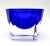 Glass 1970's French Cobalt Blue Crystal Bowl/ Trinket Dish by J. G. Durand – Mid-Century Modern / Hollywood Regency For Sale - Image 7 of 10