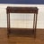 Traditional Mahogany Console Table by Leighton Hall - Showroom Sample For Sale In Atlanta - Image 6 of 9